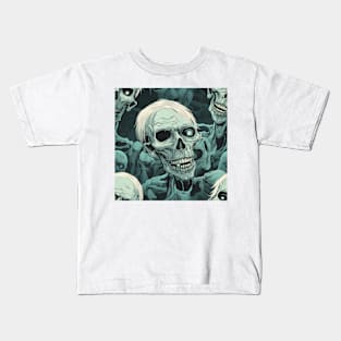 Halloween Monsters 14 - Ghouls Kids T-Shirt